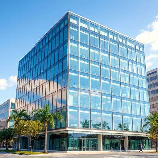 Company Building Exterior